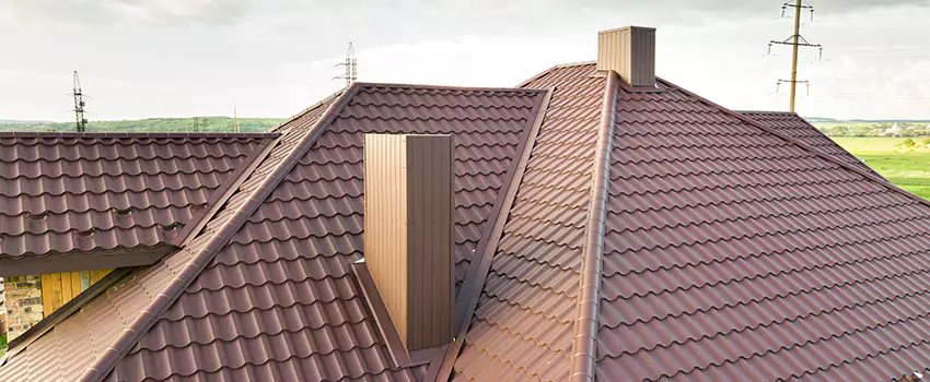 Residential Chimney Flashing Restoration in Glassboro, NJ