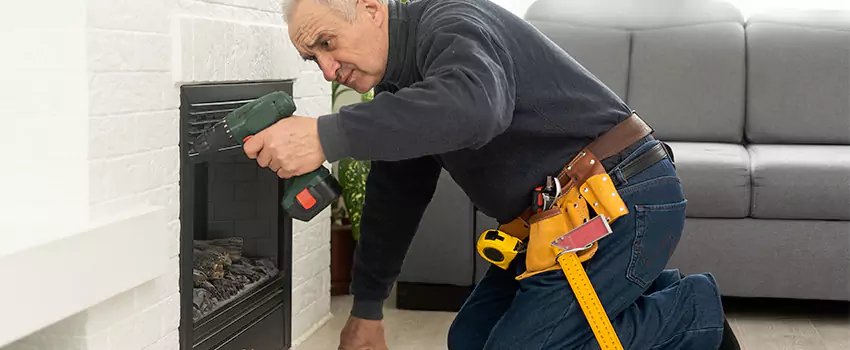 New Indoor Fireplace Installation in Glassboro, New Jersey