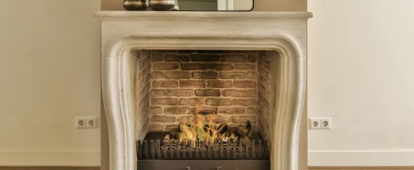 Vintage-style Fireplace Redesign in Glassboro, New Jersey