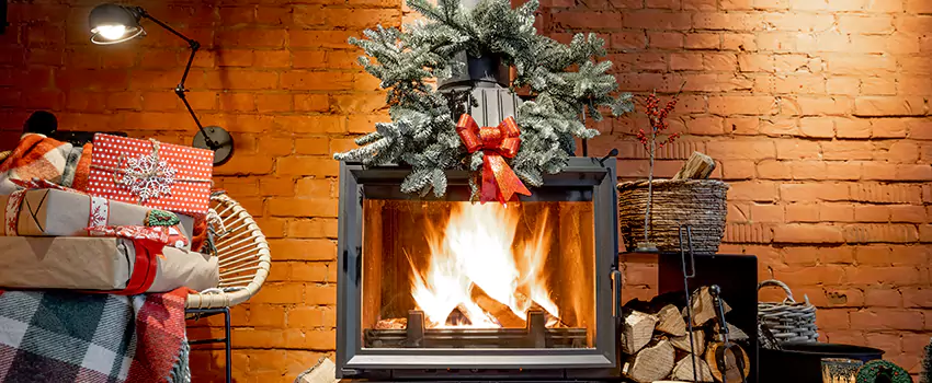 Travis Industries Linear Gas Fireplace Installation in Glassboro, New Jersey