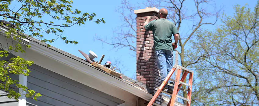 Vinyl and PVC Chimney Flashing Installation in Glassboro, NJ