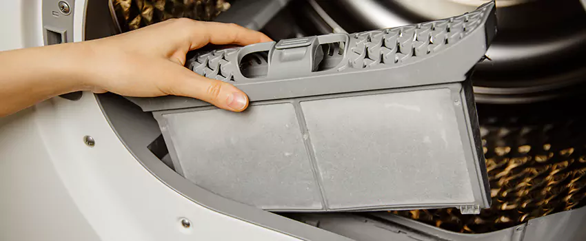 Signs Of A Clogged Dryer Lint Trap in Glassboro, New Jersey