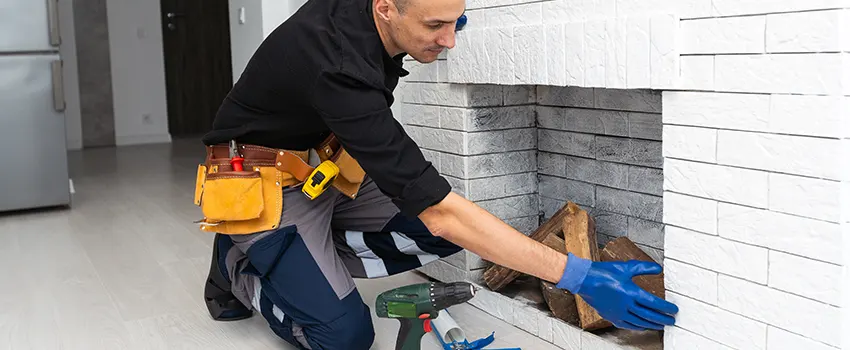 Fireplace Damaged Damper Frame Repair Services in Glassboro, New Jersey