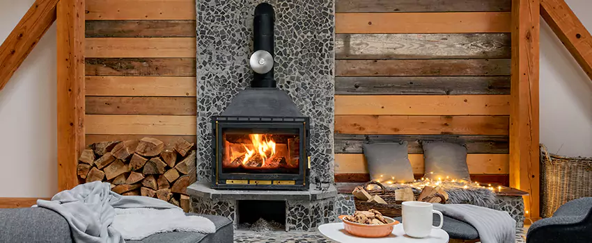 Thelin Hearth Products Direct Vent Gas Stove Fireplace Inspection in Glassboro, New Jersey